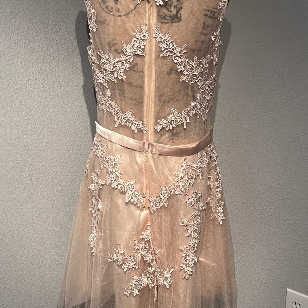 Cdress Women's Short Tulle Junior Prom Dress Lace - Picture 3 of 4